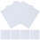 16Pièces Tissus Grillage Pour Broderie DIY Polyester Durable 3