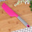 2Pièces Spatules Silicone Rose Cuisine 10
