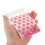 500Pcs Pink Transparent Sealable Plastic Cookie Packaging Bags 4