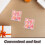 500Pcs Pink Transparent Sealable Plastic Cookie Packaging Bags 9