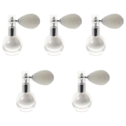 5Pièces Spray Poudre Glitter Transparent Pour Éclat Corps Et 2