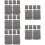 30Pièces Faciaux Démaquillants Gris Usage 11