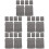 30Pièces Faciaux Démaquillants Gris Usage 6