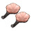 2pcs Flower Shaped Ceramic Ink Dish and Calligraphy Brush Holder, Dual Function Design, Smooth Glazed Finish 1