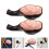 2pcs Flower Shaped Ceramic Ink Dish and Calligraphy Brush Holder, Dual Function Design, Smooth Glazed Finish 5