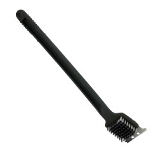 2in1 Heavy Duty Grill Brush with Scraper, Stainless Steel Bristles for Gas and Charcoal Grills