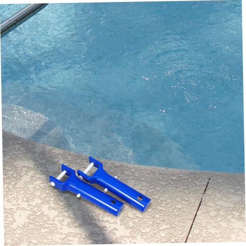 2pcs Pool Vacuum Head and Handle Set, Durable Construction with Ergonomic Grip for Easy Debris Removal 2