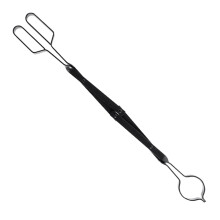 Folding Fireplace Tongs for Firewood with Long Handle HeatResistant Grip for Indoor Outdoor Use