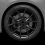 BLACK Brake Caliper Paint Kit For Drums Car Engine Bay Car 4