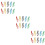 30Pièces Clips Pages Plastique Couleurs Assorties 9