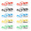 30Pièces Clips Pages Plastique Couleurs Assorties 11