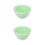 6Pièces Bols DIY Vert Bol Cosmétique Texture Douce Durable 11