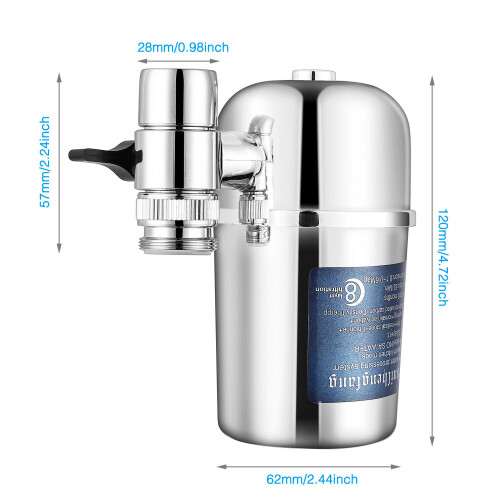 Kraanfilter Wit Voor Douche En Keuken Duurzaam 1
