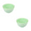 6Pièces Bols DIY Vert Bol Cosmétique Texture Douce Durable 10