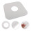 20Pièces Papier Protection Vinyles Antipoussière 9