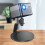Black Mini Projector Shelf with Adjustable Angle and Stable Base 4