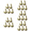 25Pièces Créations Crevettes Décoratives PVC Multi Usage Ludiques 10