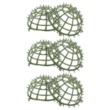 12Pcs Green Plastic Topiary Ball Trellis and Flower Shelf Holder