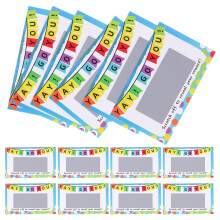 400Pièces Cartes À Gratter En Pour Animation Fêtes