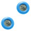 2Pièces Hygromètre Thermomètre Digital Bleu Durable Usage 3