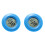 2Pièces Hygromètre Thermomètre Digital Bleu Durable Usage 2