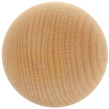 4Pièces Boules En Bois Beige Non Finies Pour Décorations Créations