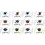 12Ensembles Cartes Anniversaire Design Original 2