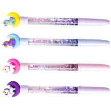 4 Pièces Stylos Licorne Gel Douce Fournitures Scolaires