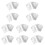 10Pièces Sacs Thermorétractables Transparente Pour De Bain DIY 10