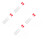 4Pièces Moustaches Imitation Chat Blanches Pour Décoration Jouets DIY 5