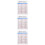 3Pièces Accords Mandoline Enseignement Portable Couleurs 8