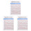 3Pièces Accords Mandoline Enseignement Portable Couleurs 2