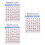 3Pièces Accords Mandoline Enseignement Portable Couleurs 7