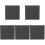 5Pièces Couverture Feutre Graphite Isolation Chaleur Soudure Portable 4