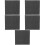 5Pièces Couverture Feutre Graphite Isolation Chaleur Soudure Portable 9