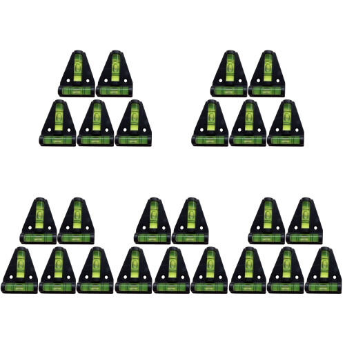 25Pièces Outil Niveau Mini À Bulle Précis Pour Alignement 2