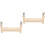 2Ensembles Ensemble Corde Bois Métal Beige Pour Bracelets DIY 6