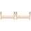 2Ensembles Ensemble Corde Bois Métal Beige Pour Bracelets DIY 4