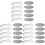 30Pièces Disques De Montagne Simple Antirayures 2