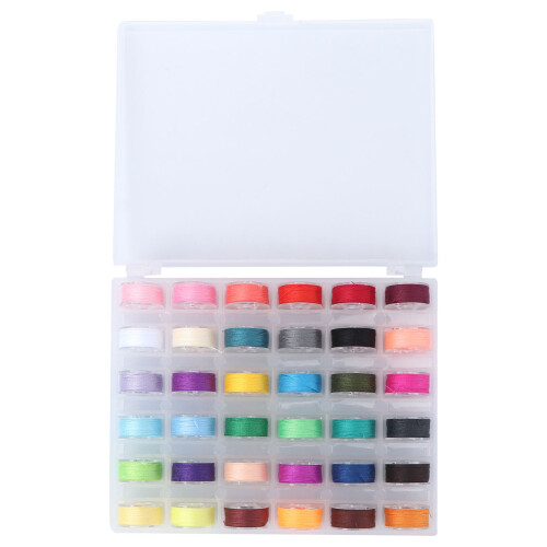 72Pièces Kit Fil À Coloré Pour Usage Couture À Domicile
