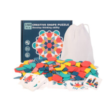 3 Ensembles 180 Pièces Puzzle Bois Éducatif Pour Enfants