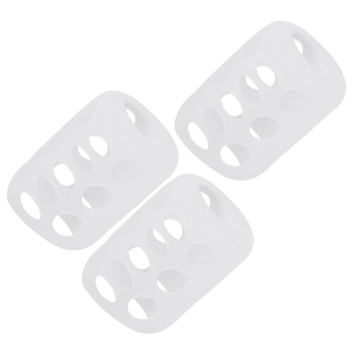 9Pièces Coque Silicone Blanche Pour Protection Bébé