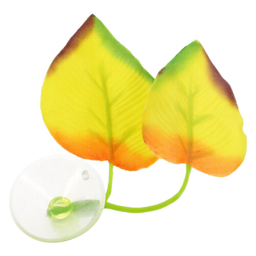 5Pièces Décoratives Jaunes En Silicone Pour Betta 1