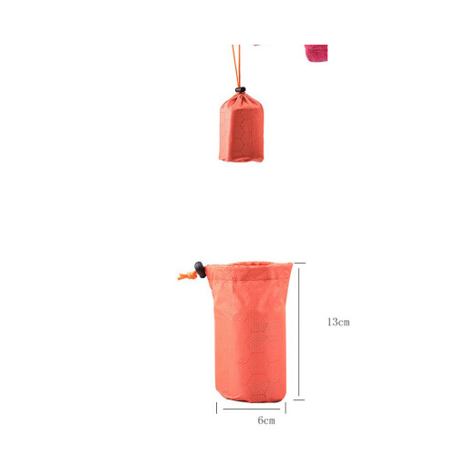 2Pièces De Couchage Outdoor Orange Durable Pour Camping Survie 2