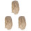 3Pièces Perruque Queue De Fibre Clip À Pince Confortable 2
