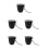5Pièces Support Gobelets Poussette Noir Pour Boissons Bébé 9