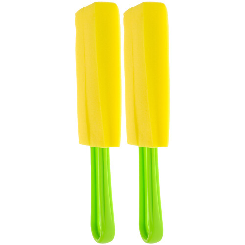 4 Pcs Portable Cup Cleaning Tool Baby Bottle Double Side Cup Brush