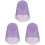 3Pièces Protection Silicone Saxophone Violet Structure Simple 3