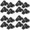 16Pièces Pinces Auto Noir Ventouse, Fixation Simple Et Stable 6