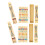 Jeu De Bâtons En Bois Multicolores Jouet Éducatif 2